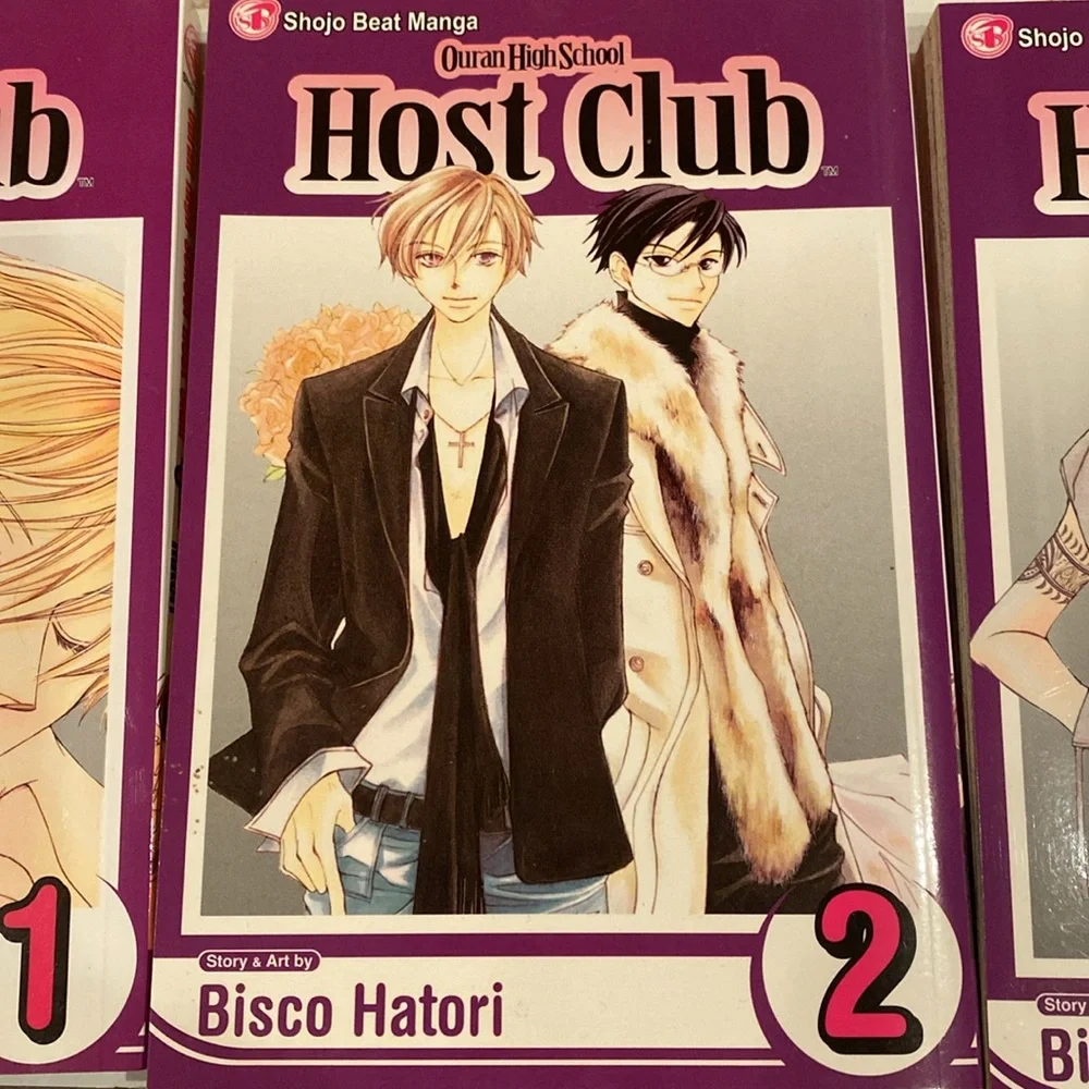 Ouran High School Host Club Manga Volumes 1-8